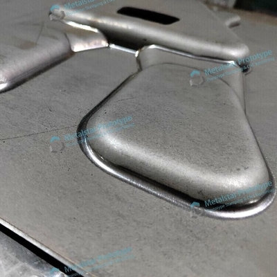 3.5mm HSLAS prototyping rapido lamiera di metallo utilizzata per motociclette