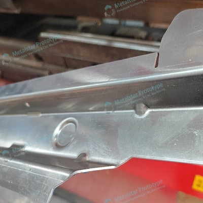 Parte di alluminio prototipo veloce da 1,5 mm utilizzata per elettrodomestici