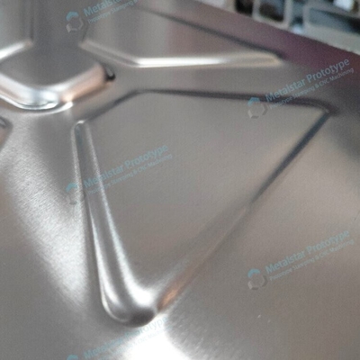 1.0 mm di lamiera di alluminio prototipo rapido utilizzato per gli apparecchi