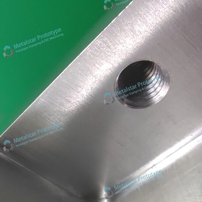 servizio di prototipazione CNC di lega di alluminio per test di laboratorio / prototipazione rapida di metalli