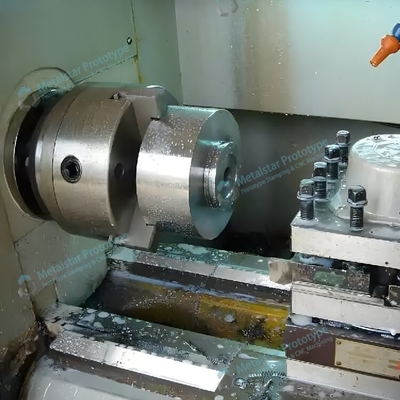SS prototipo di lavorazione a 0,5 mm o prototipo di tornitura NC utilizzato in laboratorio