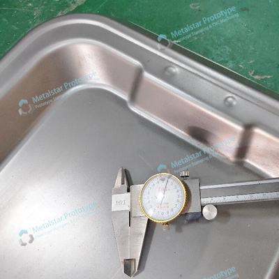 0.8mm SPCD Acciaio Deep Draw Prototype Parts For BBQ And Grill